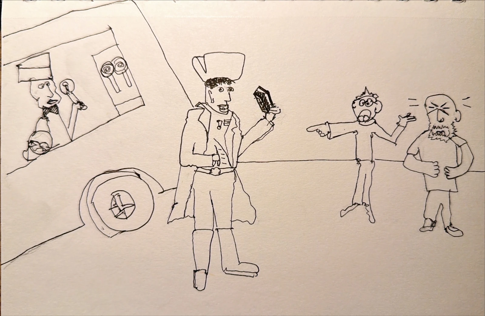 Game preview drawing