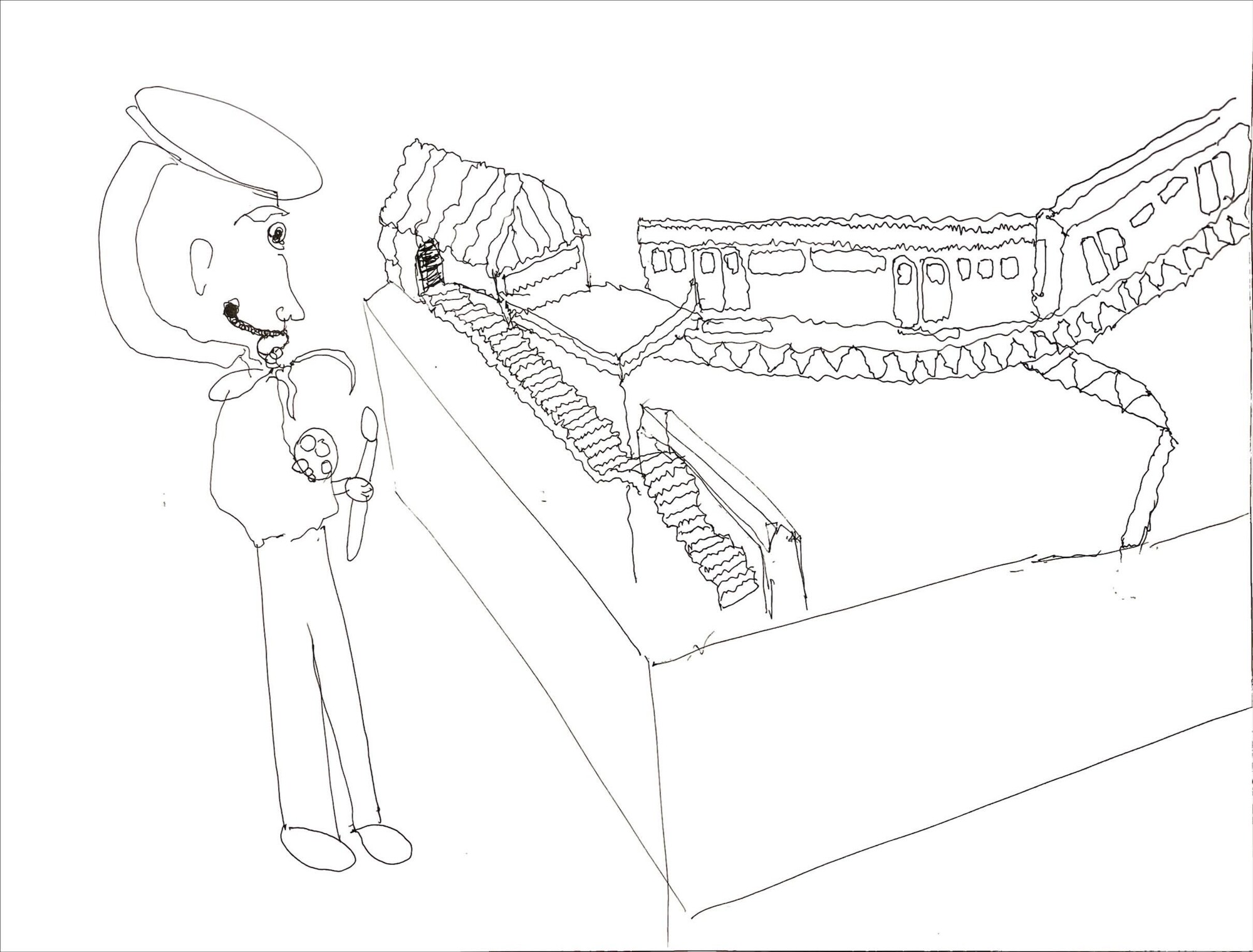 Game preview drawing