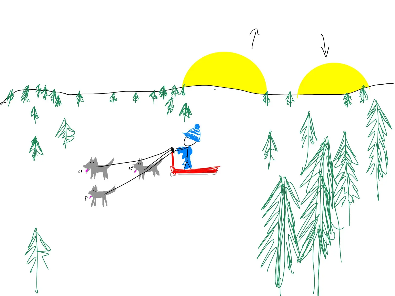 Game preview drawing