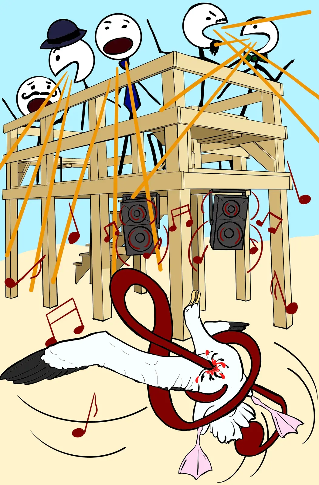 Game preview drawing