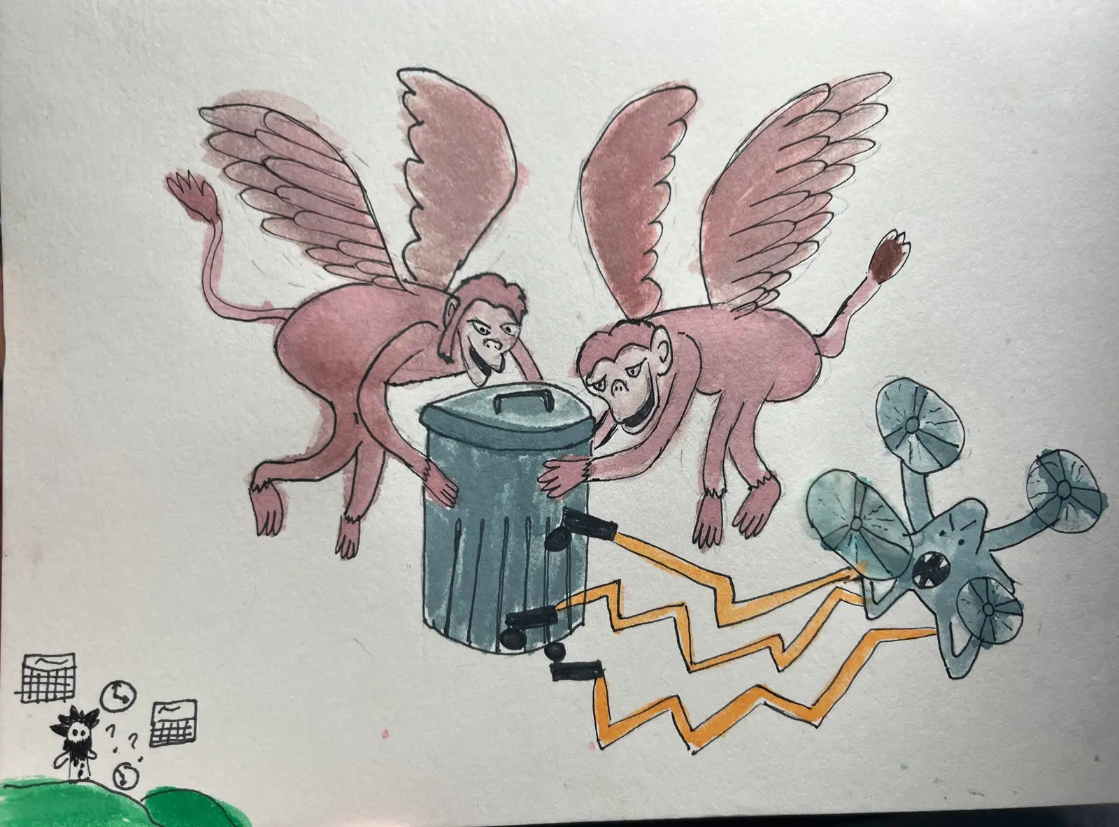 Game preview drawing