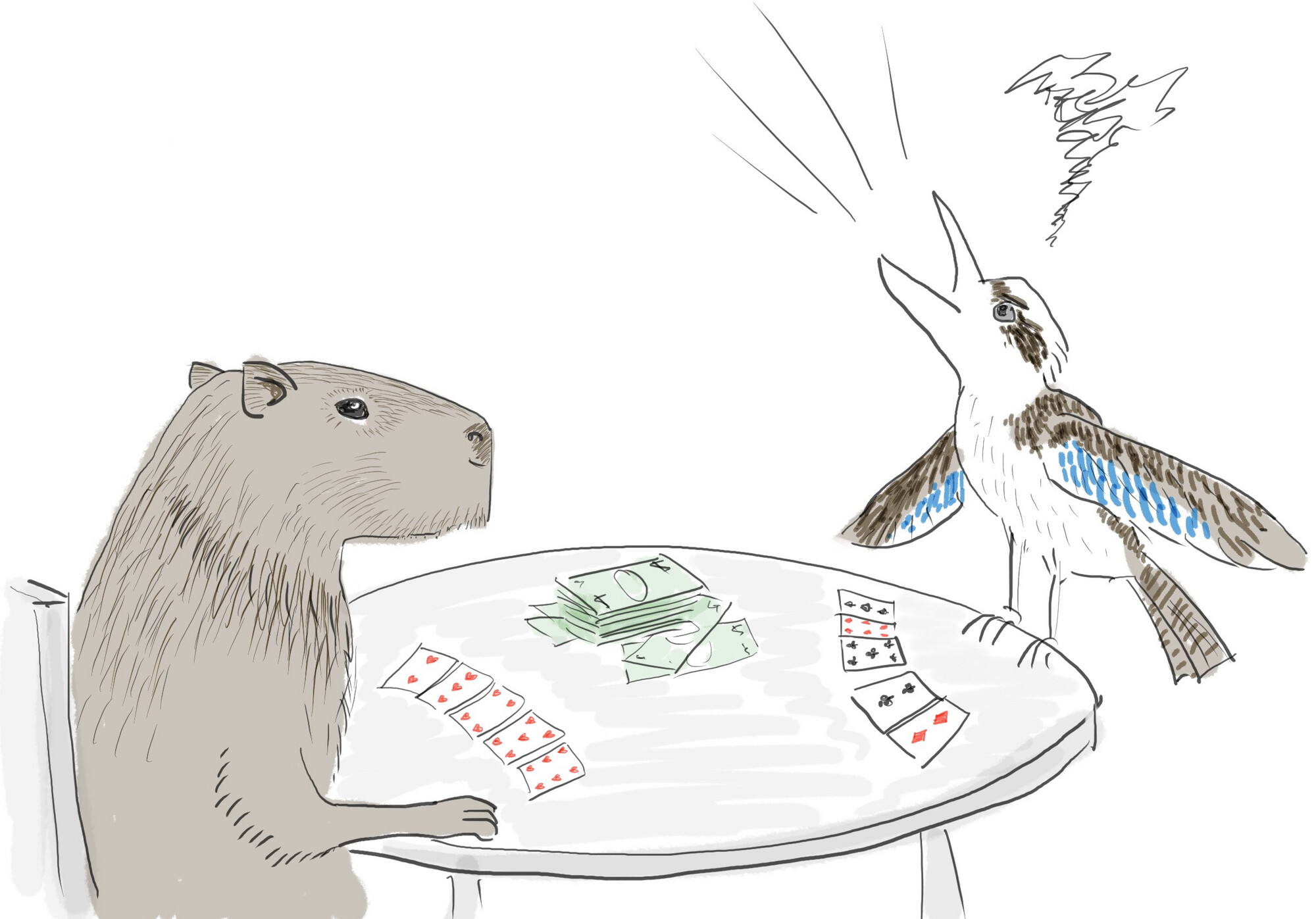 Game preview drawing